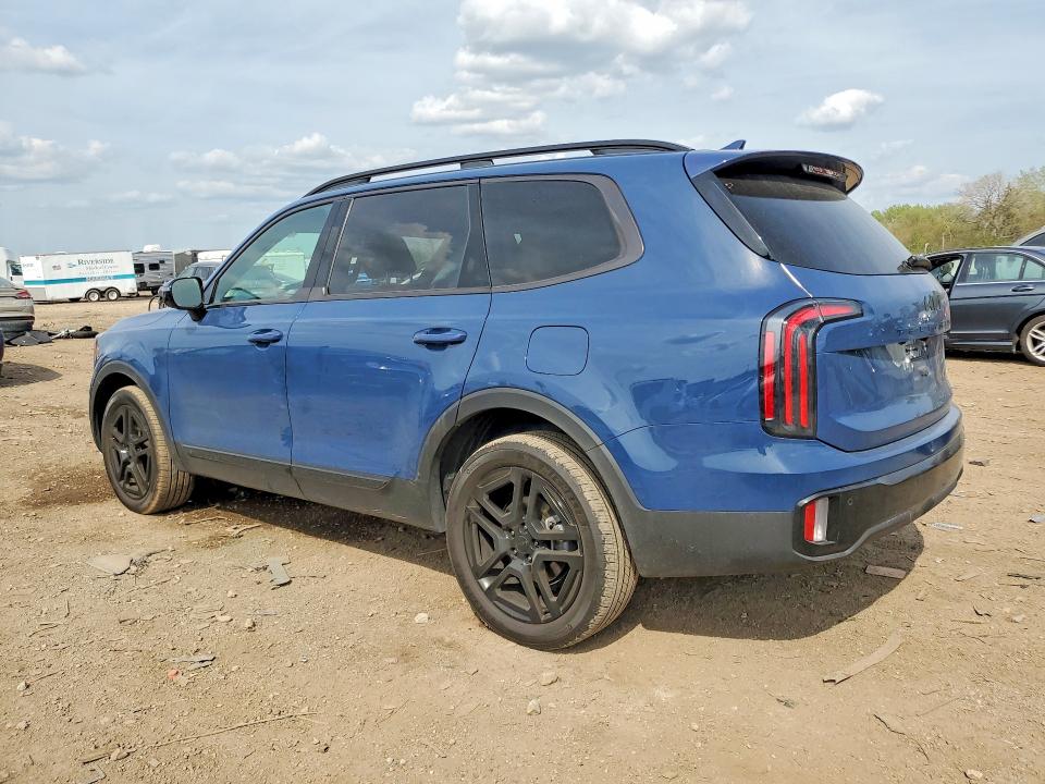 2025 Kia Telluride VIN 5XYP5DGC9SG610080 COPART salvage auction — SIDE, Il - Salvage Certificate, sold $16,800 on 2026-07-29 (photo 2)