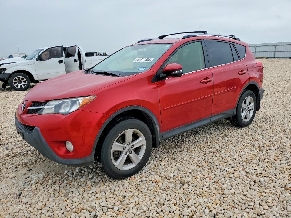 2014 Toyota Rav 4 VIN JTMWFREV7ED027696 COPART salvage auction — REAR END, Tx - Salvage Vehicle Title, sold $5,200 on 2026-07-16 (photo 1)