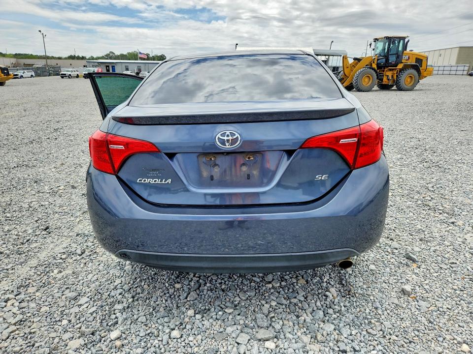 2017 Toyota Corolla VIN 5YFBURHE8HP642310 COPART salvage auction — ALL OVER, Ga - Cert Of Title-Salvage, sold $1,950 on 2026-07-28 (photo 6)