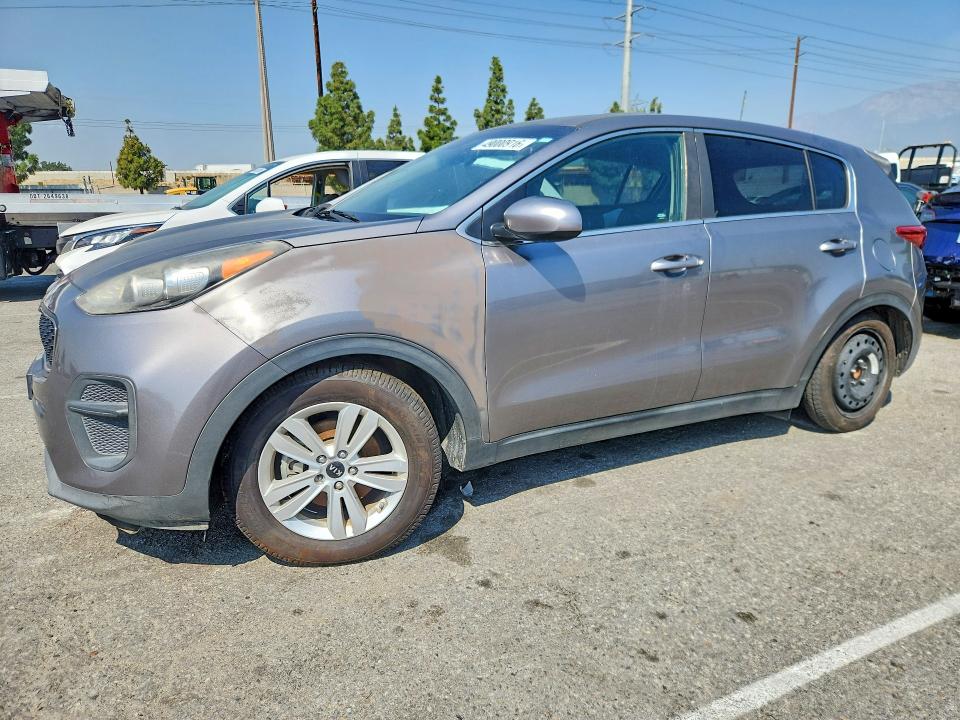 2019 Kia Sportage VIN KNDPM3AC5K7512991 COPART salvage auction — MINOR DENT/SCRATCHES, CA - SALVAGE CERTIFICATE, sold $2,300 on 2026-07-30 (photo 1)