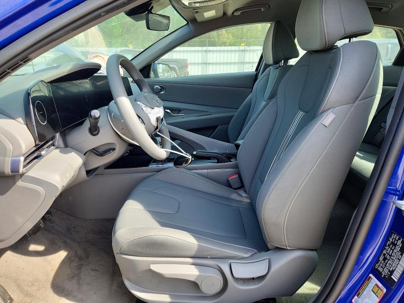 2024 Hyundai Elantra VIN KMHLM4DG0RU707052 COPART salvage auction — FRONT END, Id - Salvage Certificate Of Title, sold $3,350 on 2026-07-14 (photo 7)