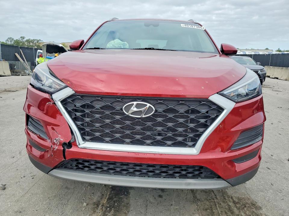 2021 Hyundai Tucson VIN KM8J33AL1MU384144 COPART salvage auction — FRONT END, Fl - Cert Of Title Slvg Rebuildable, sold $4,250 on 2026-07-08 (photo 5)