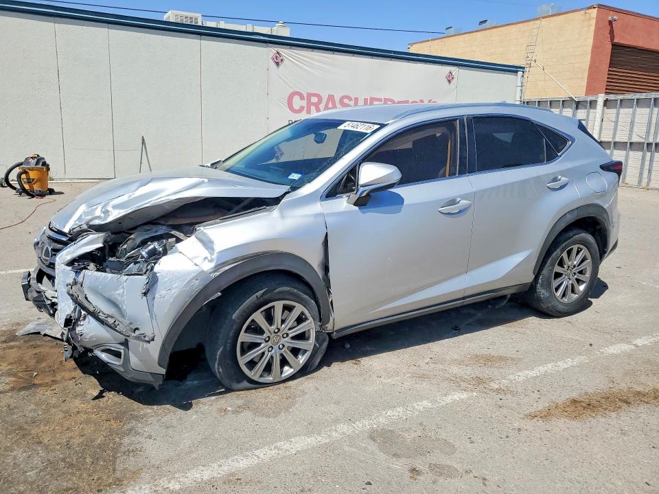 2016 Lexus Nx 200t VIN JTJYARBZ8G2026826 COPART salvage auction — FRONT END, Tx - Salvage Vehicle Title, sold $2,100 on 2026-07-10 (photo 1)