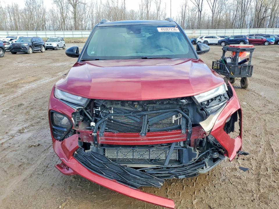 2022 Chevrolet Trailblazer VIN KL79MTSL9NB077334 COPART salvage auction — FRONT END, MI - CERTIFICATE OF TITLE, sold $2,350 on 2026-07-22 (photo 5)