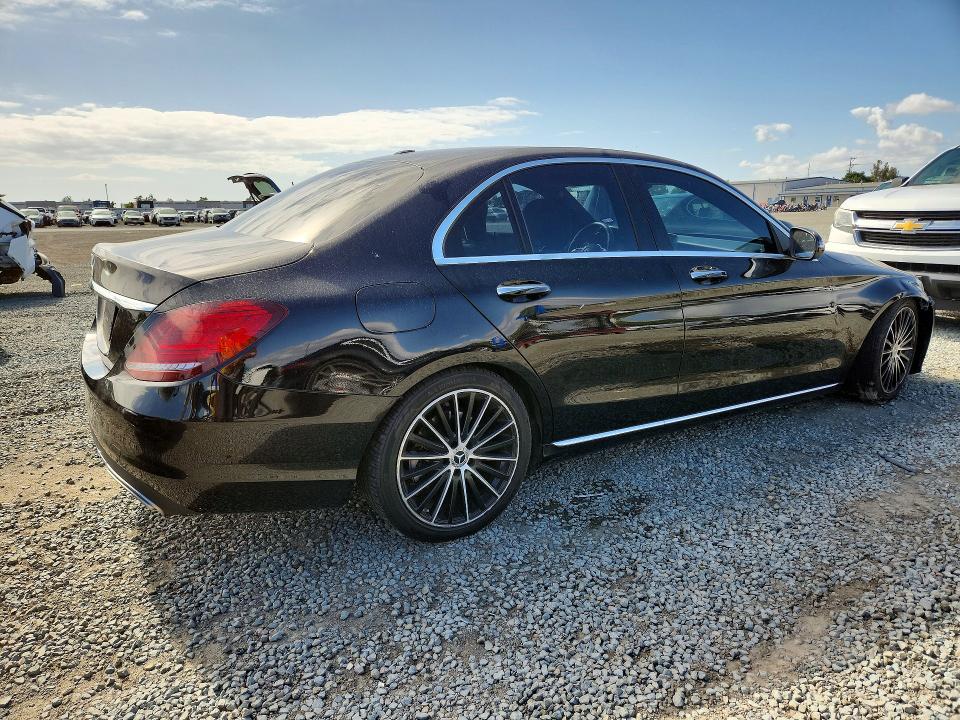 2021 Mercedes-benz VIN W1KWF8DB5MR615461 COPART salvage auction — FRONT END, Ca - Salvage Certificate, sold $10,500 on 2026-07-17 (photo 3)