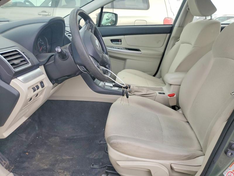2016 Subaru Impreza VIN JF1GPAB65GH350128 COPART salvage auction — FRONT END, Il - Salvage Certificate, sold $2,500 on 2026-07-07 (photo 7)