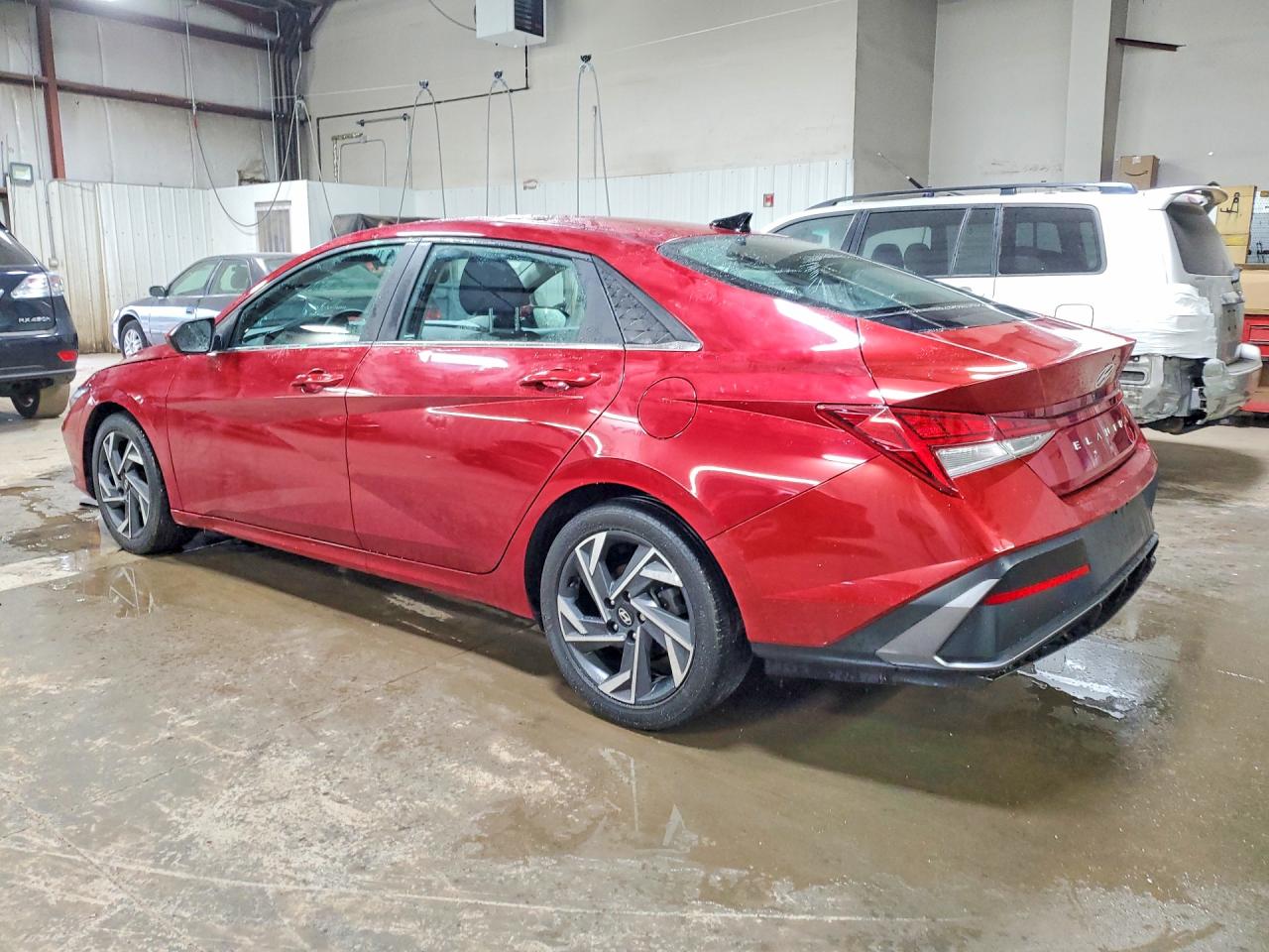 2024 Hyundai Elantra VIN KMHLS4DG6RU770873 COPART salvage auction — Hail, IL - SALVAGE CERTIFICATE, sold $9,400 on 2026-06-30 (photo 2)