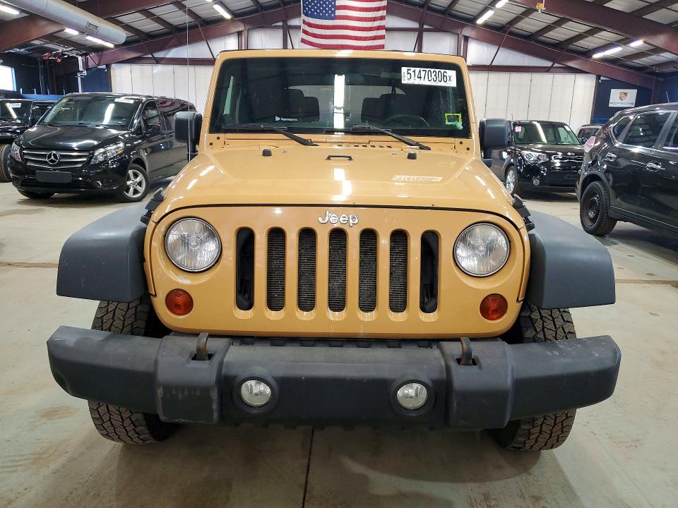 2013 Jeep Wrangler / VIN 1C4AJWAG7DL703647 COPART salvage auction — MINOR DENT/SCRATCHES, Vt - Certificate Of Title, sold $2,950 on 2026-07-10 (photo 5)
