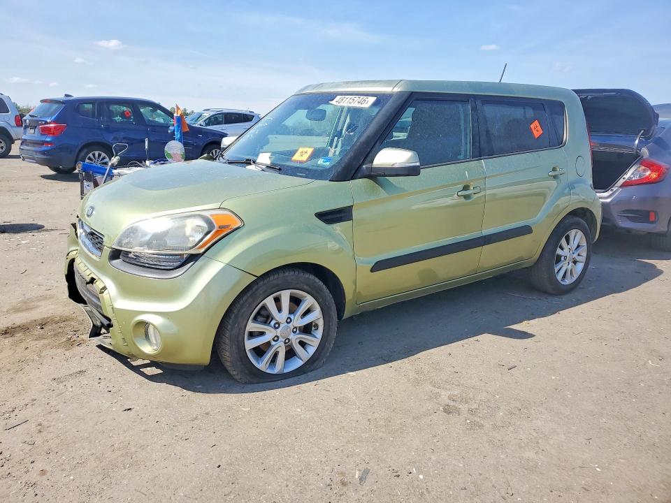 2013 Kia Soul VIN KNDJT2A60D7515149 COPART salvage auction — FRONT END, Va - Cert Of Title - Salvage, sold $375 on 2026-07-08 (photo 1)