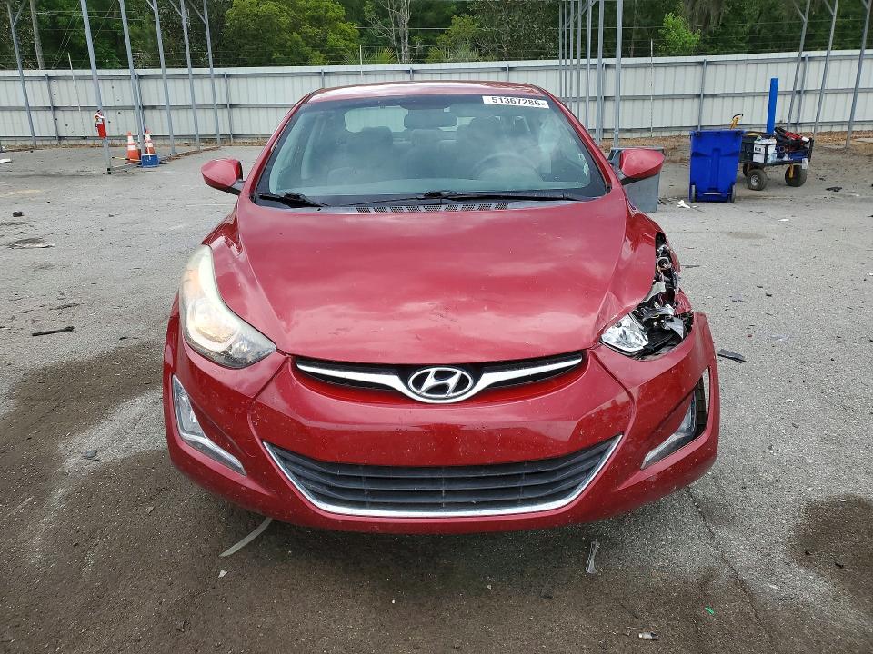 2016 Hyundai VIN KMHDH4AE8GU623912 COPART salvage auction — FRONT END, Ga - Cert Of Title-Salvage, sold $1,050 on 2026-07-27 (photo 5)