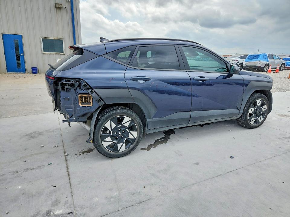 2024 Hyundai Kona VIN KM8HC3AB0RU149750 COPART salvage auction — REAR END, Tx - Certificate Of Title, sold $150 on 2026-07-28 (photo 3)