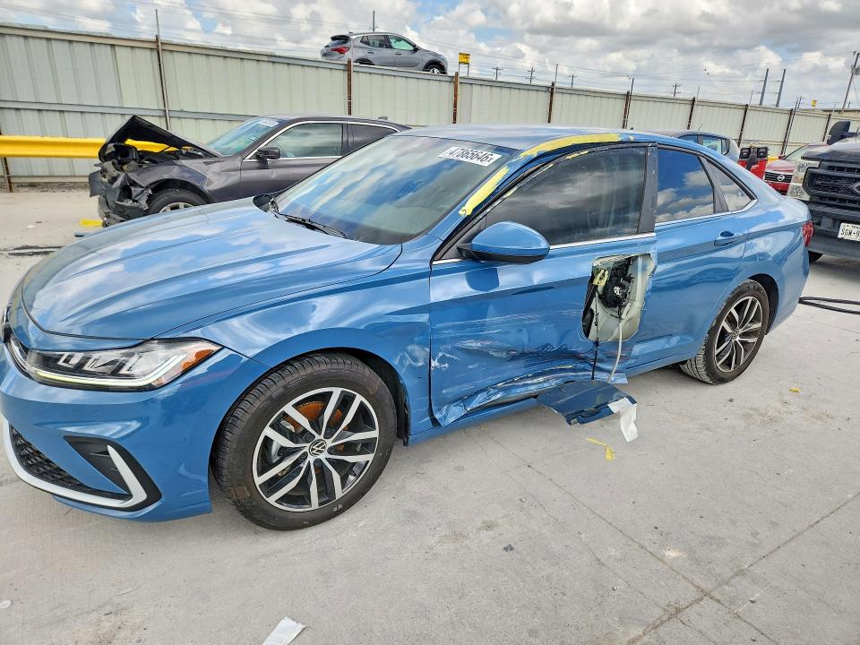 2025 Volkswagen Jetta VIN 3VWEX7BU9SM033330 — COPART salvage auction photo