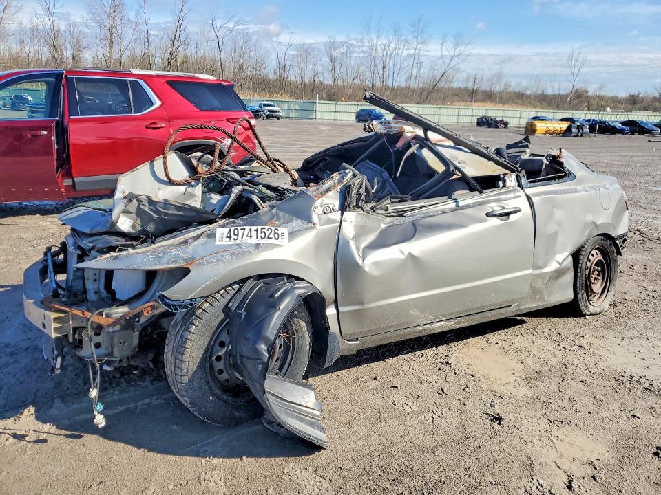 2006 Honda Civic VIN 2HGFG11316H006075 COPART salvage auction — ROLLOVER, Ny - Mv907A-Parts Only, sold $225 on 2026-07-20 (photo 1)