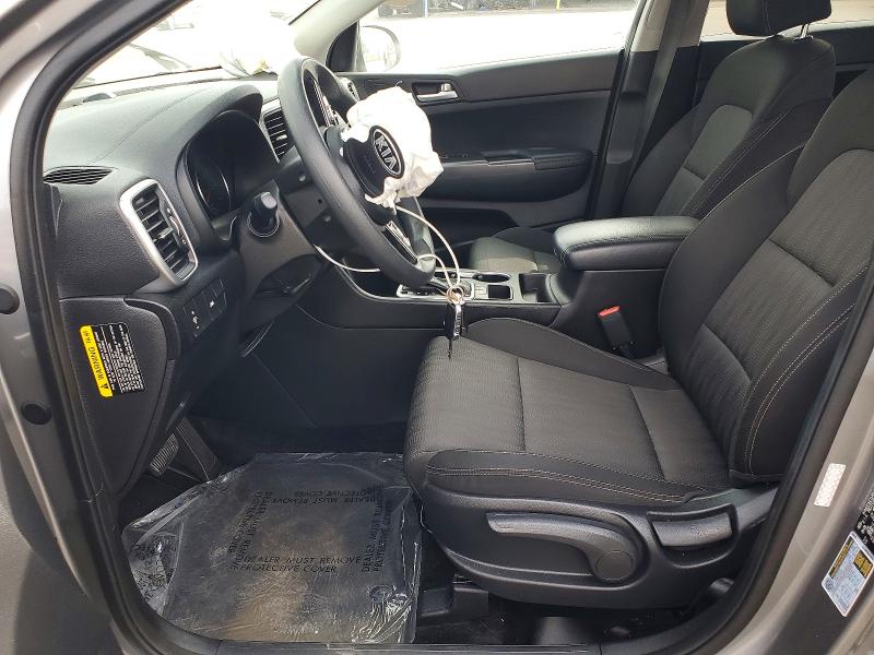 2021 Kia Sportage VIN KNDPM3AC2M7896005 COPART salvage auction — FRONT END, Ca - Salvage Certificate, sold $3,900 on 2026-07-09 (photo 7)