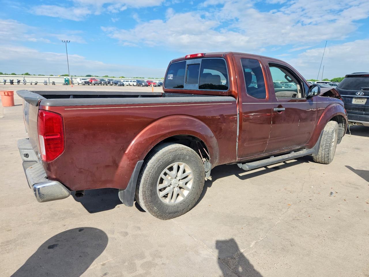 2017 Nissan Frontier VIN 1N6DD0CU5HN745813 COPART salvage auction — Front End, TX - SALVAGE VEHICLE TITLE, sold $5,550 on 2024-01-16 (photo 3)