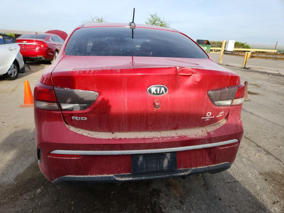 2021 Kia Rio VIN 3KPA24AD8ME403146 COPART salvage auction — FRONT END, ID - SALVAGE CERTIFICATE OF TITLE, sold $775 on 2026-07-02 (photo 6)