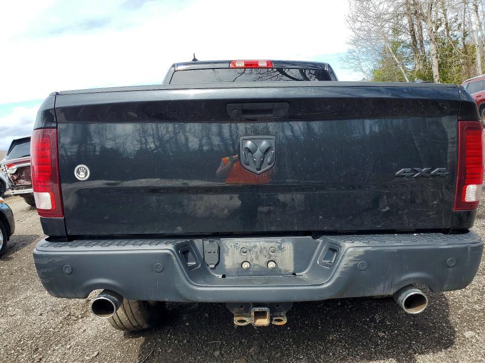 2021 Ram 1500 VIN 1C6RR7LT9MS593726 COPART salvage auction — FRONT END, ON - PERMIT IRREPAIRABLE, sold $3,250 on 2026-07-09 (photo 6)