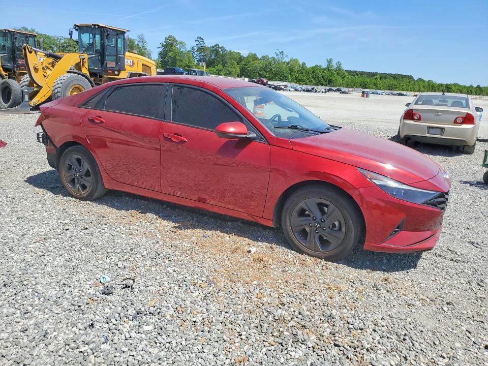2023 Hyundai Elantra VIN KMHLM4AG6PU592619 COPART salvage auction — SIDE, Sc - Cert Of Title-Salvage, sold $3,000 on 2026-07-13 (photo 4)