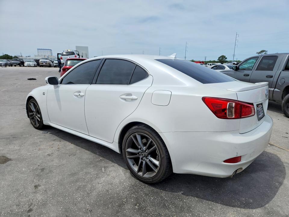2012 Lexus Is VIN JTHBF5C20C5163576 COPART salvage auction — FRONT END, LA, sold $900 on 2026-07-15 (photo 2)