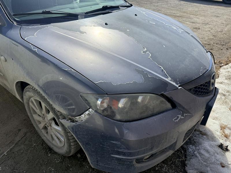 2007 Mazda 3 VIN JM1BK32F071720019 COPART salvage auction — FRONT END, AB - OOP - SALVAGE, sold $175 on 2026-07-14 (photo 1)