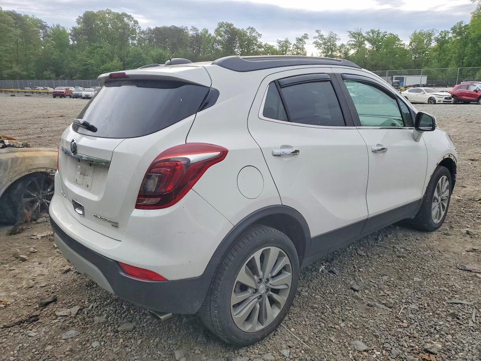2018 Buick Encore VIN KL4CJESBXJB553146 COPART salvage auction — FRONT END, Md - Cert Of Salvage > 75% Damage, sold $1,050 on 2026-07-10 (photo 3)