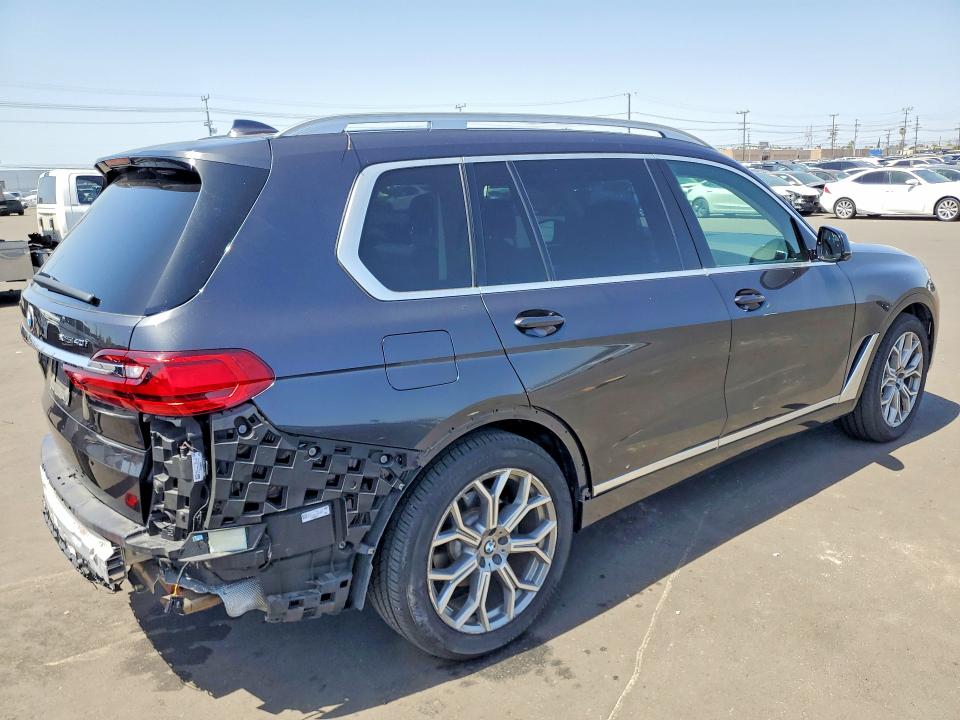 2019 BMW X7 VIN 5UXCW2C58KL083840 COPART salvage auction — REAR END, Ca - Salvage Certificate, sold $24,300 on 2026-07-13 (photo 3)