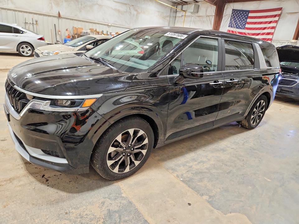 2022 Kia Carnival VIN KNDNC5H3XN6070828 COPART salvage auction — WATER/FLOOD, Wi - Cert Of Title-Salvage & Flood, sold $5,400 on 2026-07-15 (photo 1)