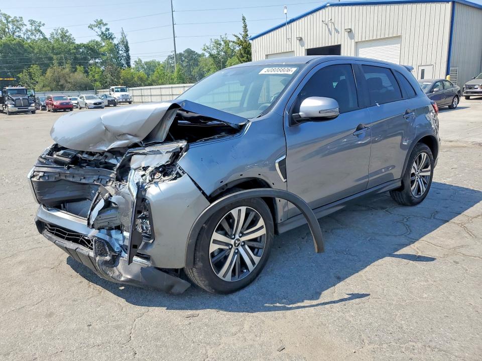 2025 Mitsubishi Outlander VIN JA4ARUAU6SU011528 COPART salvage auction — FRONT END, Ga - Cert Of Title-Salvage, sold $5,200 on 2026-07-09 (photo 1)