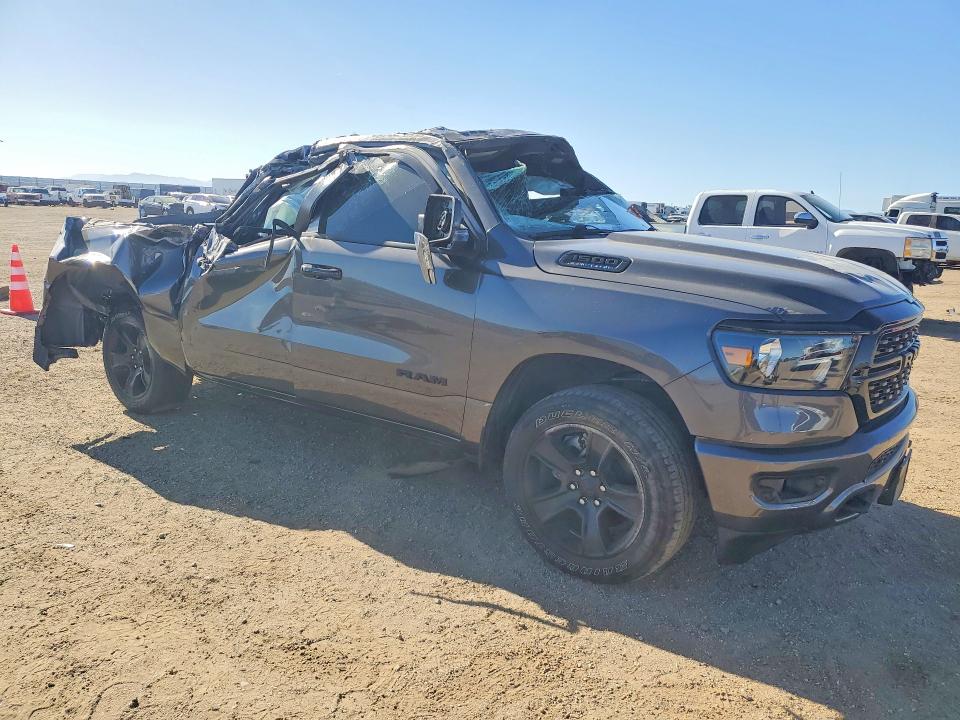 2024 Ram 1500 VIN 1C6SRFFT9RN159173 COPART salvage auction — ROLLOVER, CA - SALVAGE CERTIFICATE, sold $3,700 on 2026-08-03 (photo 4)