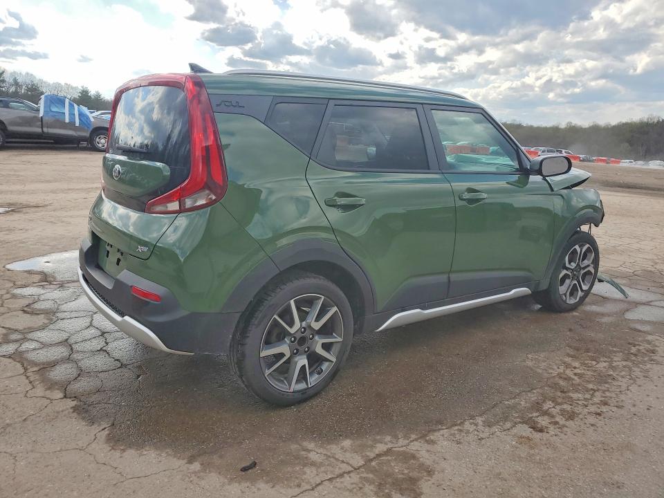 2020 Kia Soul VIN KNDJ23AU1L7093933 COPART salvage auction — FRONT END, Salvage Title, sold $725 on 2026-07-16 (photo 3)