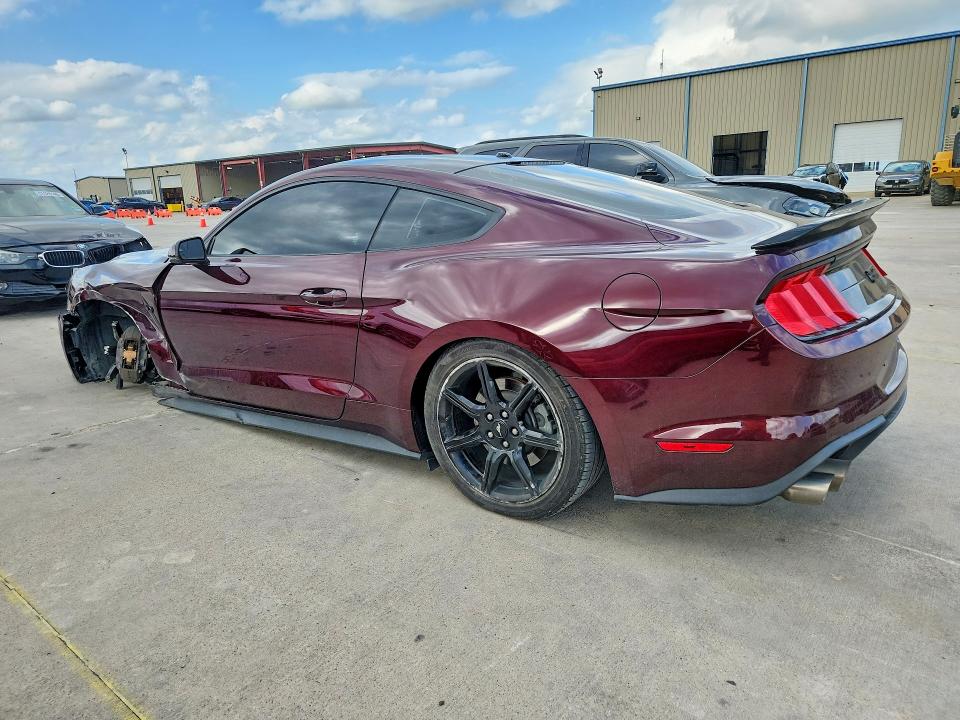 2018 Ford Mustang VIN 1FA6P8CF9J5183610 COPART salvage auction — FRONT END, Salvage Title, sold $10,200 on 2026-07-09 (photo 2)