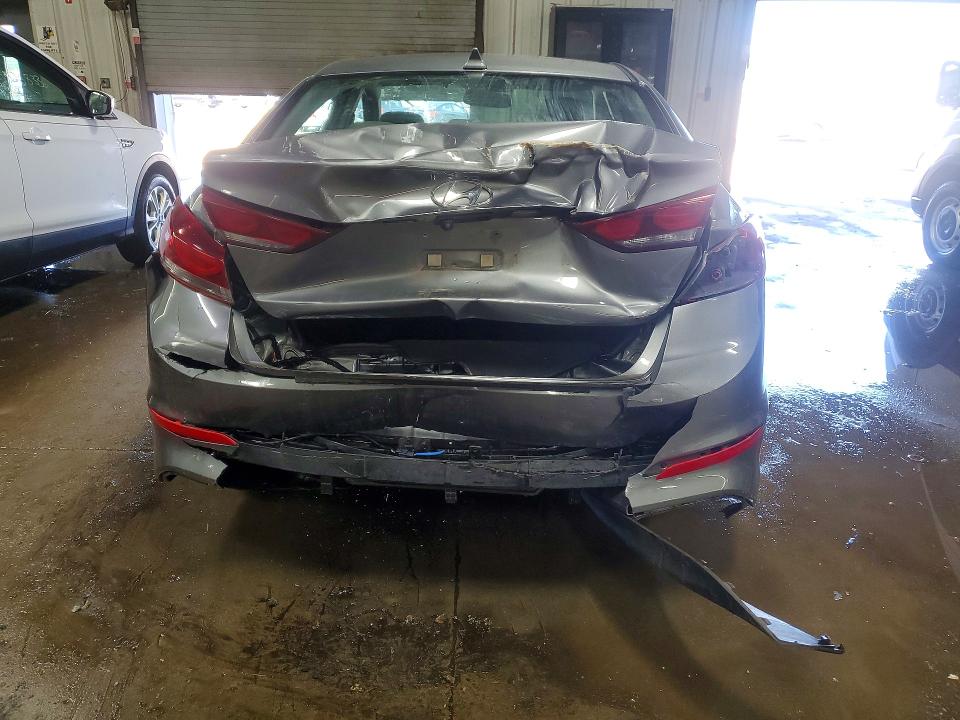 2018 Hyundai Elantra VIN KMHD84LF4JU657844 COPART salvage auction — REAR END, Ga - Cert Of Title-Salvage, sold $1,700 on 2026-07-02 (photo 6)