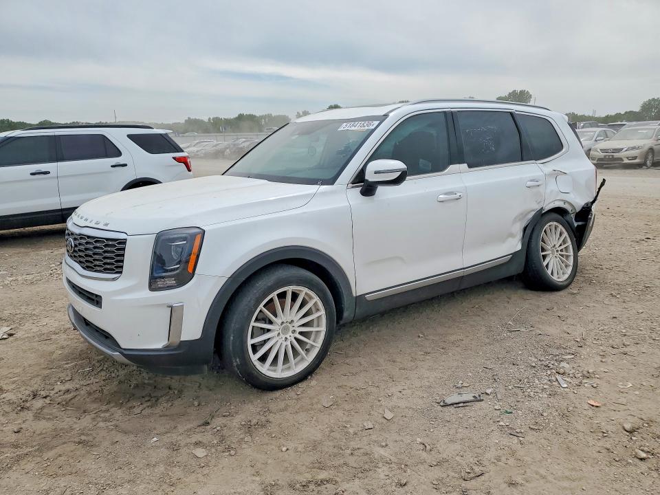 2020 Kia Telluride VIN 5XYP6DHC1LG044557 COPART salvage auction — SIDE, Ks - Certificate Of Title (P), sold $9,200 on 2026-07-28 (photo 1)