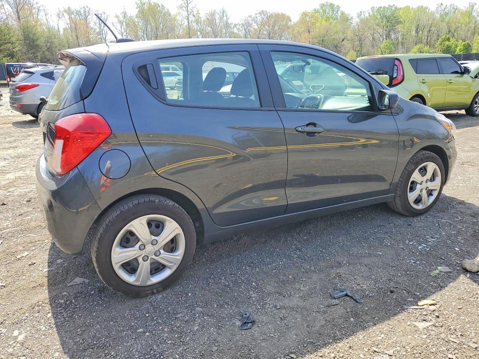 2021 Chevrolet Spark VIN KL8CB6SA6MC715037 COPART salvage auction — SIDE, Md - Cert Of Salvage > 75% Damage, sold $3,000 on 2026-07-17 (photo 3)