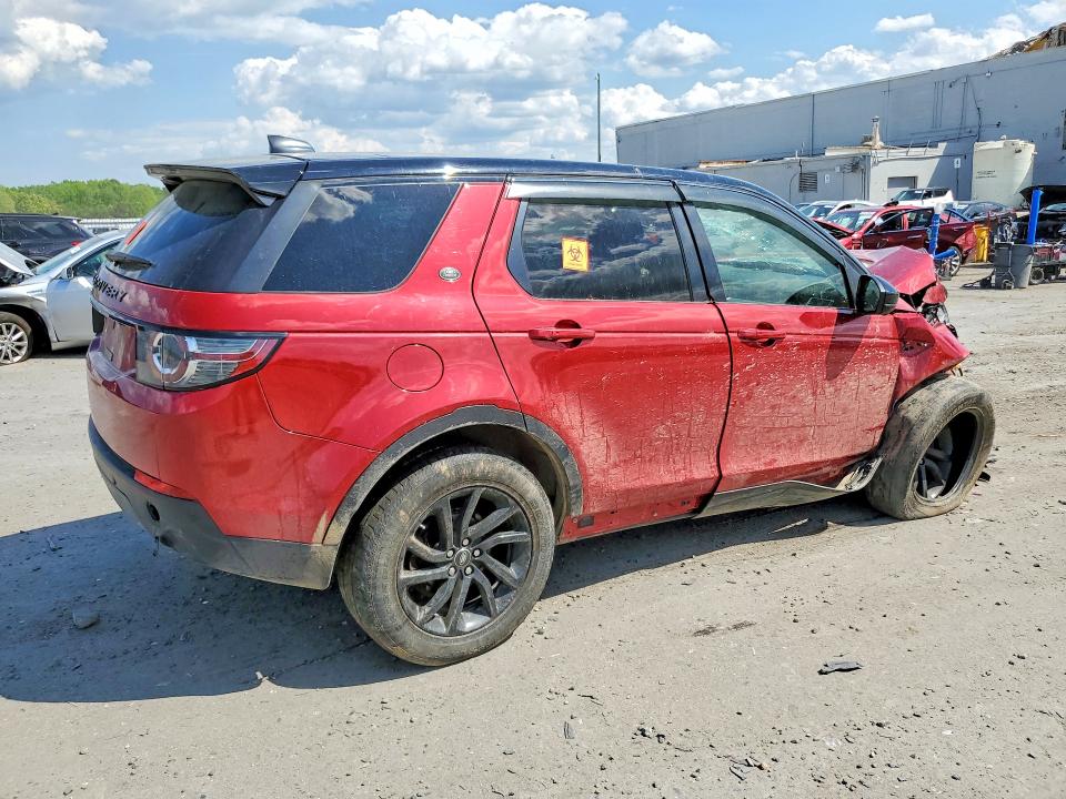 2018 Land rover Discovery VIN SALCR2RX6JH778247 COPART salvage auction — FRONT END, Salvage Title, sold $700 on 2026-07-22 (photo 3)