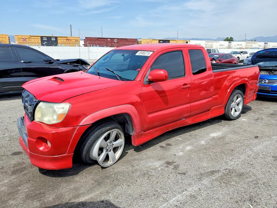 2006 Toyota Tacoma VIN 5TETU22N86Z206259 COPART salvage auction — FRONT END, Ca - Salvage Certificate, sold $4,150 on 2026-07-24 (photo 1)