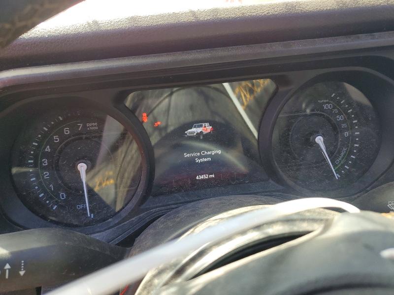 2024 Jeep Wrangler / VIN 1C4RJXN64RW283393 COPART salvage auction — ROLLOVER, Ca - Non-Repairable Vehicle Cert, sold $550 on 2026-07-20 (photo 9)
