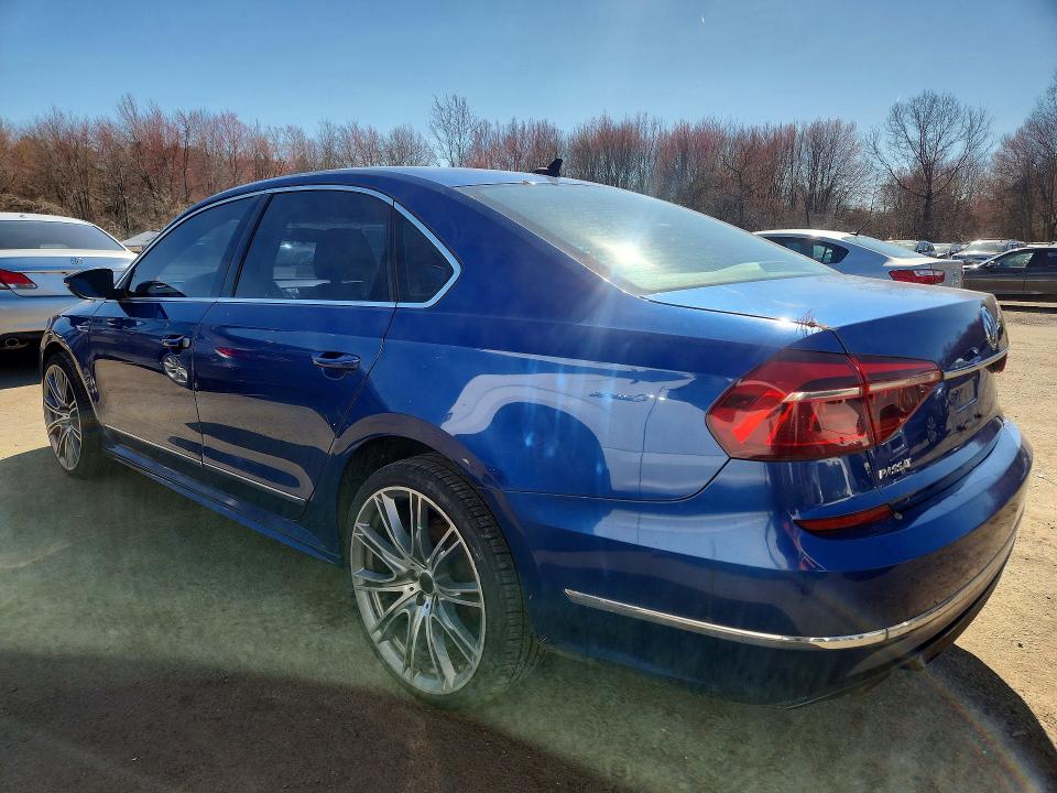 2017 Volkswagen Passat VIN 1VWDT7A37HC031165 COPART salvage auction — MINOR DENT/SCRATCHES, Wv - Certificate Of Title, sold $2,950 on 2026-07-21 (photo 2)