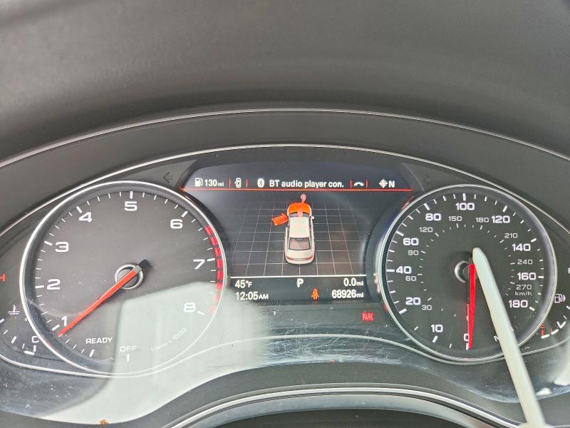 2018 Audi A6 VIN WAUG3AFC2JN005246 COPART salvage auction — NORMAL WEAR, Ar - Certificate Of Title, sold $9,300 on 2026-07-02 (photo 9)