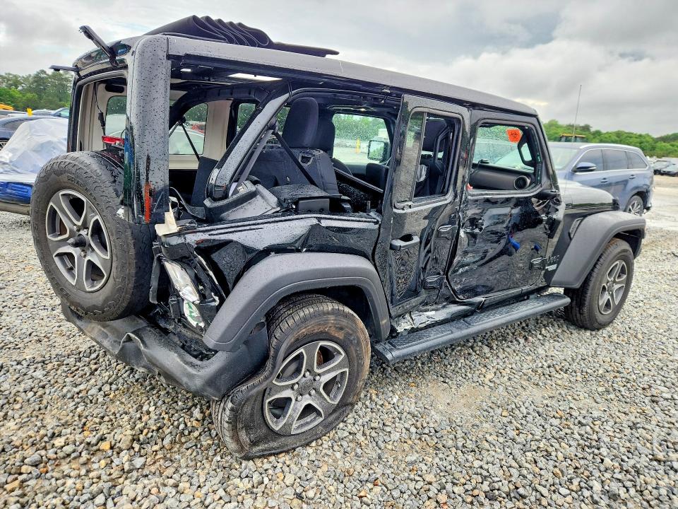 2021 Jeep Wrangler / VIN 1C4HJXDN0MW638119 COPART salvage auction — REAR END, Ga - Cert Of Title-Salvage, sold $7,700 on 2026-07-09 (photo 3)