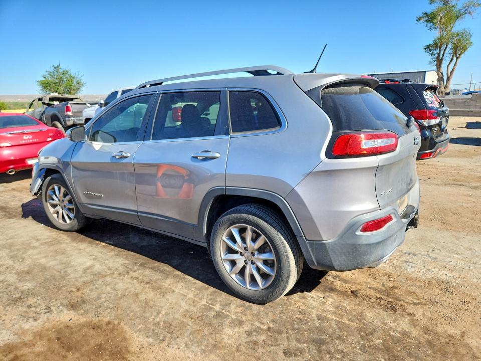 2015 Jeep Cherokee VIN 1C4PJMDS9FW752235 COPART salvage auction — FRONT END, Nm - Cert Of Title-Salvage, sold $1,399 on 2026-08-03 (photo 2)