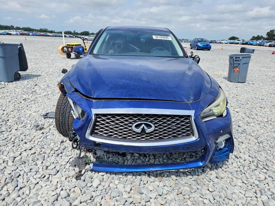 2019 Infiniti Q50 VIN JN1EV7AP6KM541709 COPART salvage auction — REAR END, Fl - Cert Of Title Slvg Rebuildable, sold $4,400 on 2026-07-31 (photo 5)