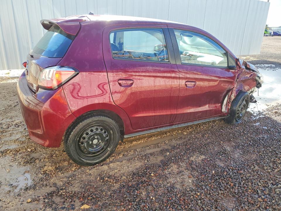 2024 Mitsubishi Mirage VIN ML32AUHJ3RH010503 COPART salvage auction — FRONT END, HI - CERTIFICATE OF SALVAGE (P), sold $2 on 2026-07-20 (photo 3)