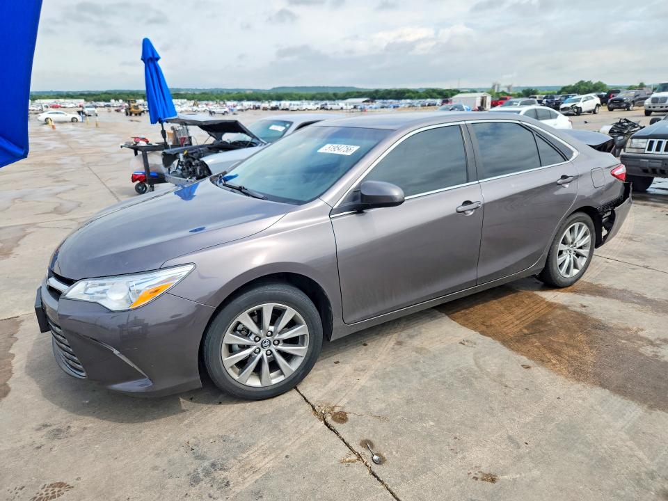 2017 Toyota Camry VIN 4T1BF1FK9HU690661 COPART salvage auction — REAR END, Salvage Title, sold $7,200 on 2026-07-09 (photo 1)