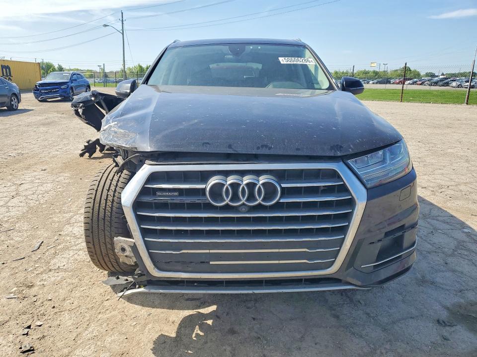 2017 Audi Q7 VIN WA1LHAF74HD039060 COPART salvage auction — FRONT END, In - Cert Of Title-Salvage Title, sold $150 on 2026-07-28 (photo 5)