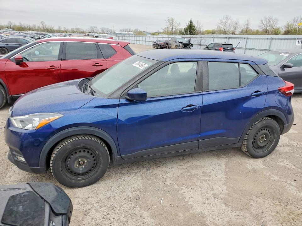 2020 Nissan Kicks VIN 3N1CP5CV1LL554283 COPART salvage auction — VANDALISM, On - Permit No Brand - Unfit, sold $6,400 on 2026-07-03 (photo 1)