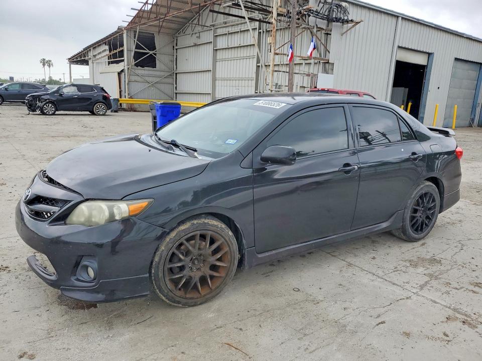 2013 Toyota Corolla VIN 5YFBU4EE3DP074520 COPART salvage auction — FRONT END, Tx - Salvage Vehicle Title, sold $50 on 2026-07-28 (photo 1)