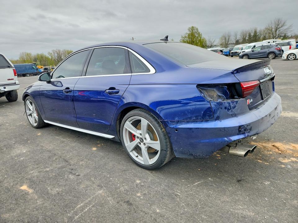 2021 Audi Rs4 VIN WAUC4AF42MA065141 COPART salvage auction — FRONT END, Or - Salvage Title Certificate, sold $8,400 on 2026-07-20 (photo 2)