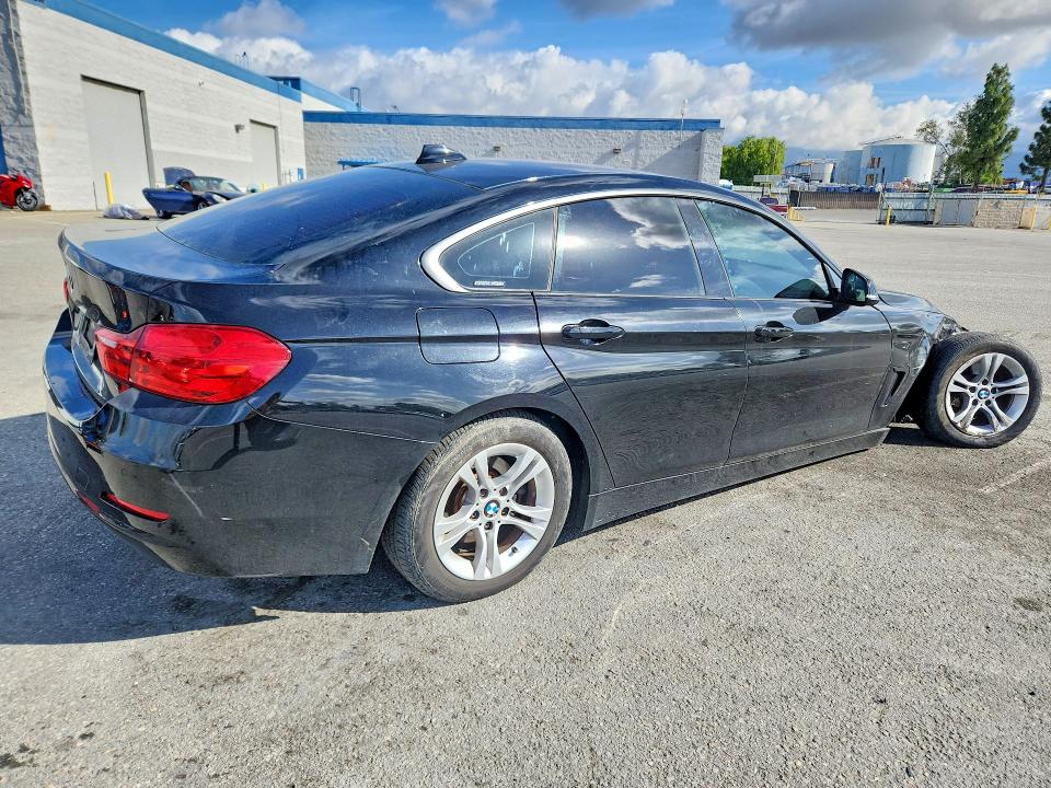2015 BMW 4er VIN WBA4A7C58FD415726 COPART salvage auction — FRONT END, Ca - Salvage Certificate, sold $1,550 on 2026-07-07 (photo 3)