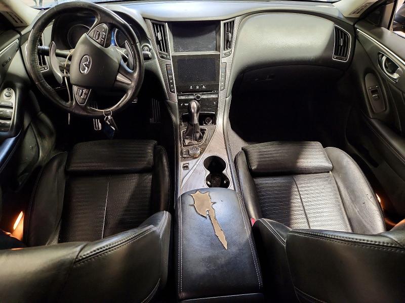 2016 Infiniti Q50 VIN JN1FV7AR6GM450145 COPART salvage auction — REAR END, Salvage Title, sold $25 on 2026-07-29 (photo 8)